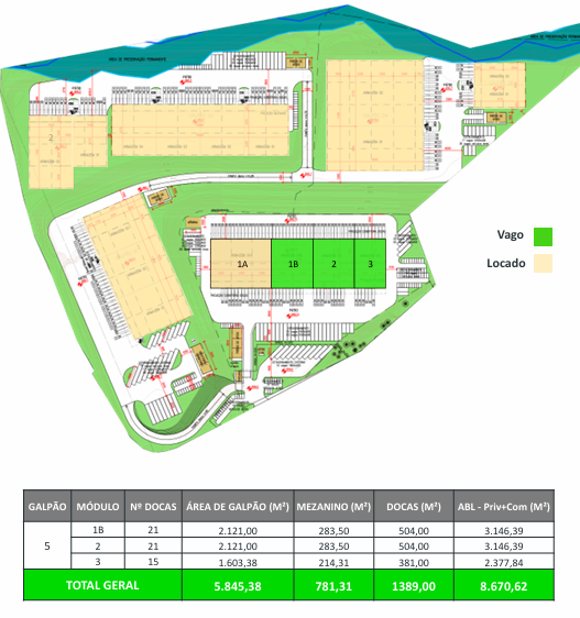 Galpão Logístico Contagem Minas Gerais 